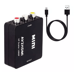 ADAPTADOR RCA HEMBRA A HDMI HEMBRA /AV ULINK