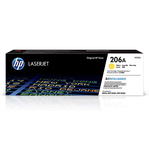 Tóner Original HP 206A (W2112) Y