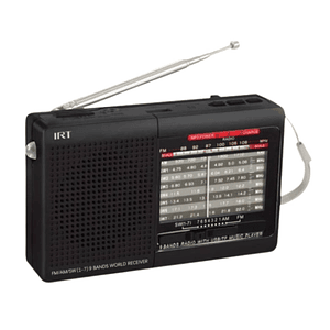 Radio Portátil AM/FM/7SW/USB IRT RP9B01N