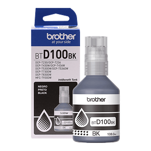 Tinta Original Brother BTD100 Bk