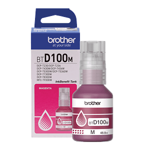 Tinta Original Brother BTD100 Magenta