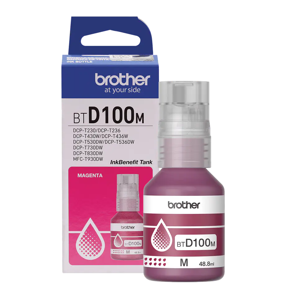 Tinta Original Brother BTD100 M 1