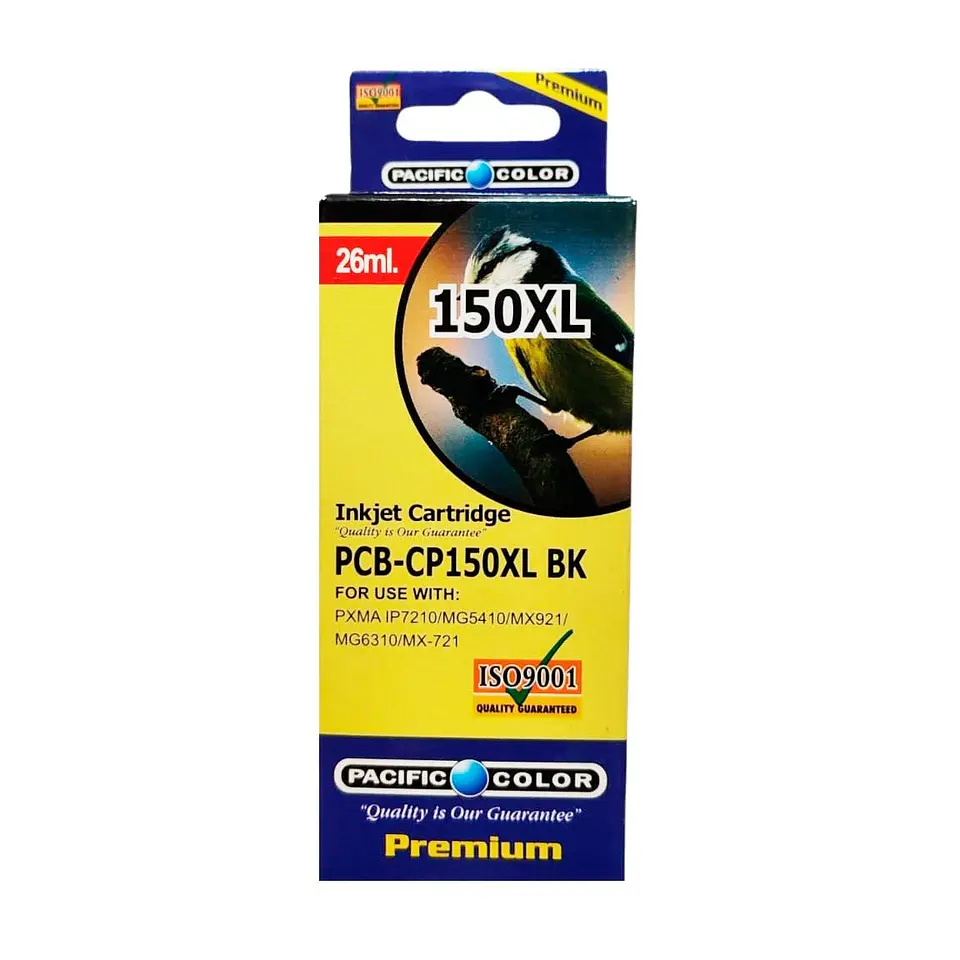 Tinta Alternativa Pacific Color CLI- 150Xl Bk 1