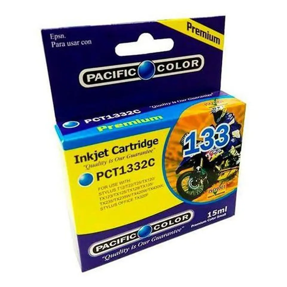 Cartucho Alternativo Pacific Color PC-T133 C 1