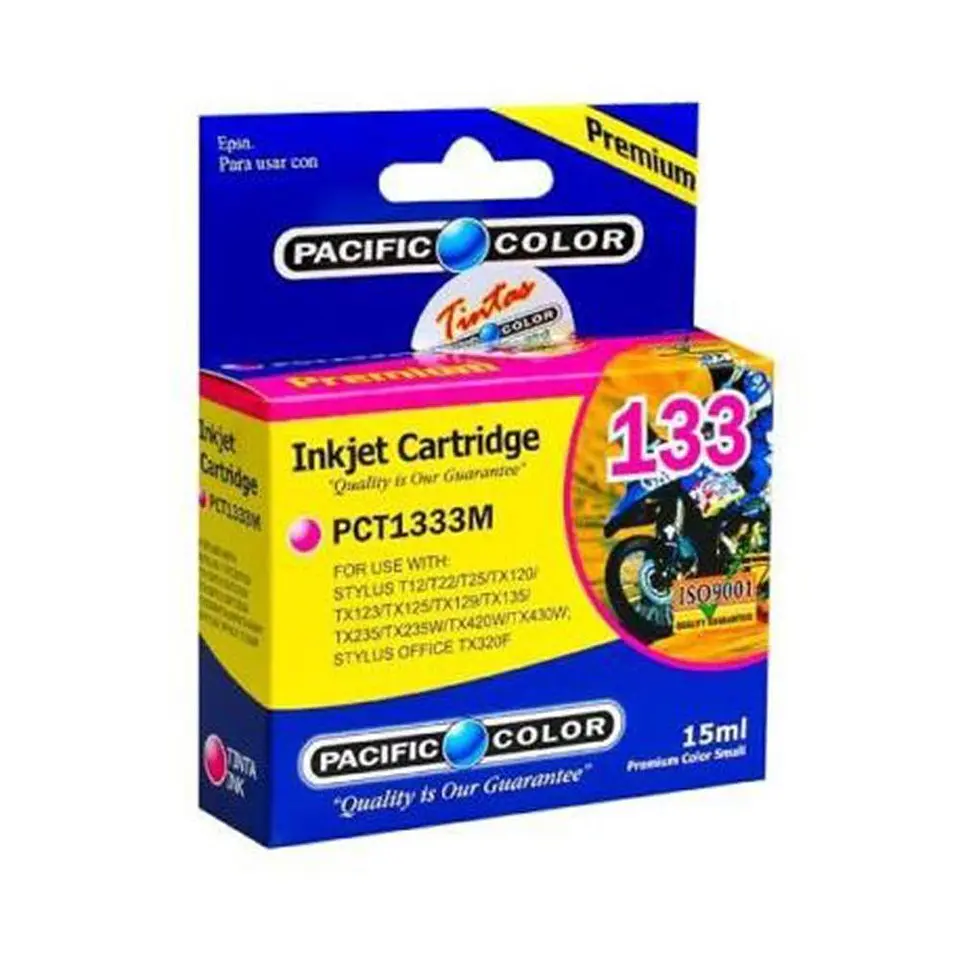 Cartucho Alternativo Pacific Color PC-T133 M 1