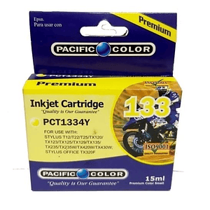 Cartucho Alternativo Pacific Color PC-T133 Y