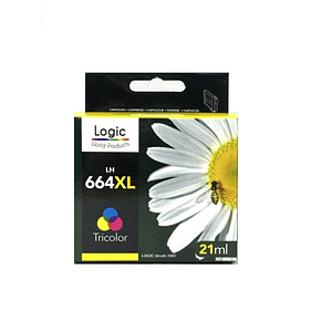 Tinta Alternativa H664Xl Cl Logic