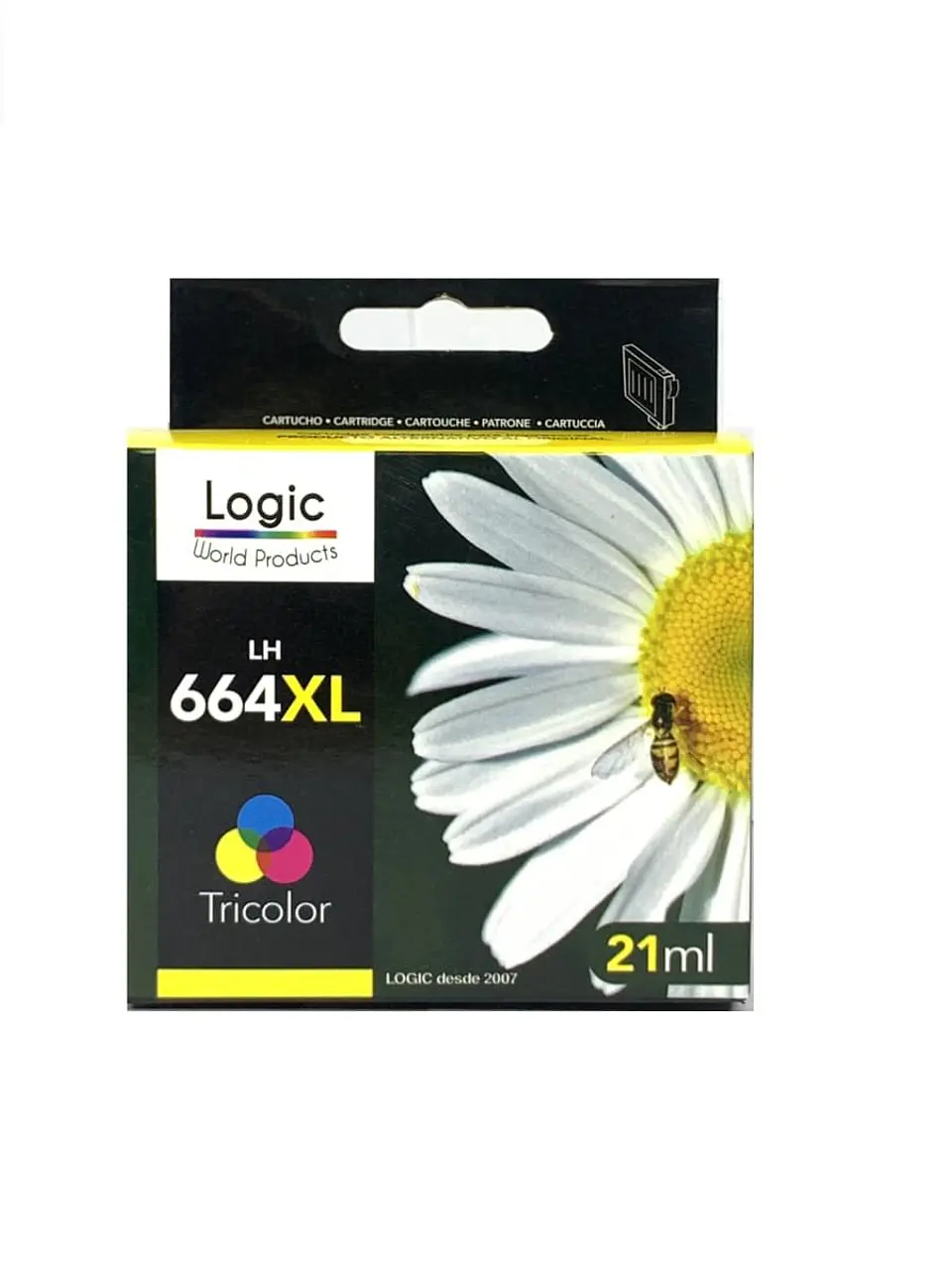 Tinta Alternativa H664Xl Cl Logic 1