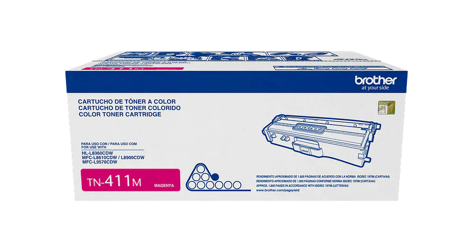 Tóner Brother Tn-411 M Original 1