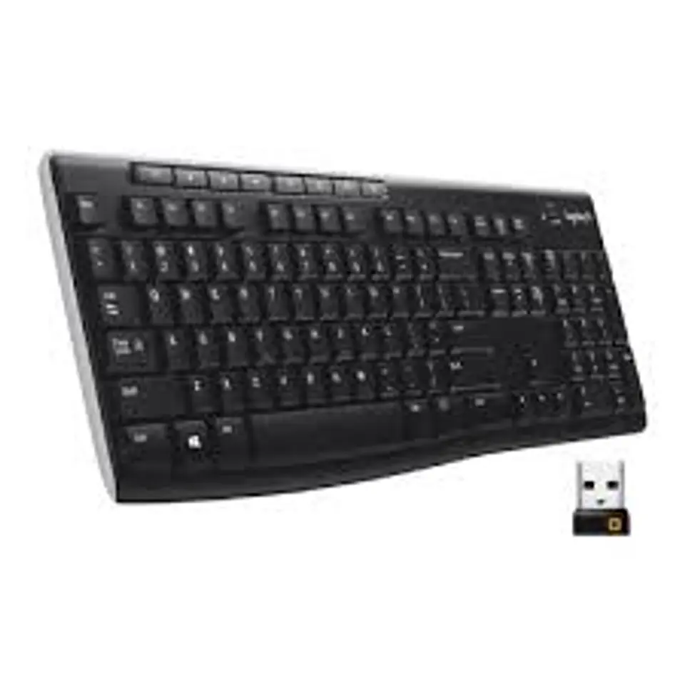 Teclado Inalámbrico Logitech K270 Con Receptor Unifying, Español 1