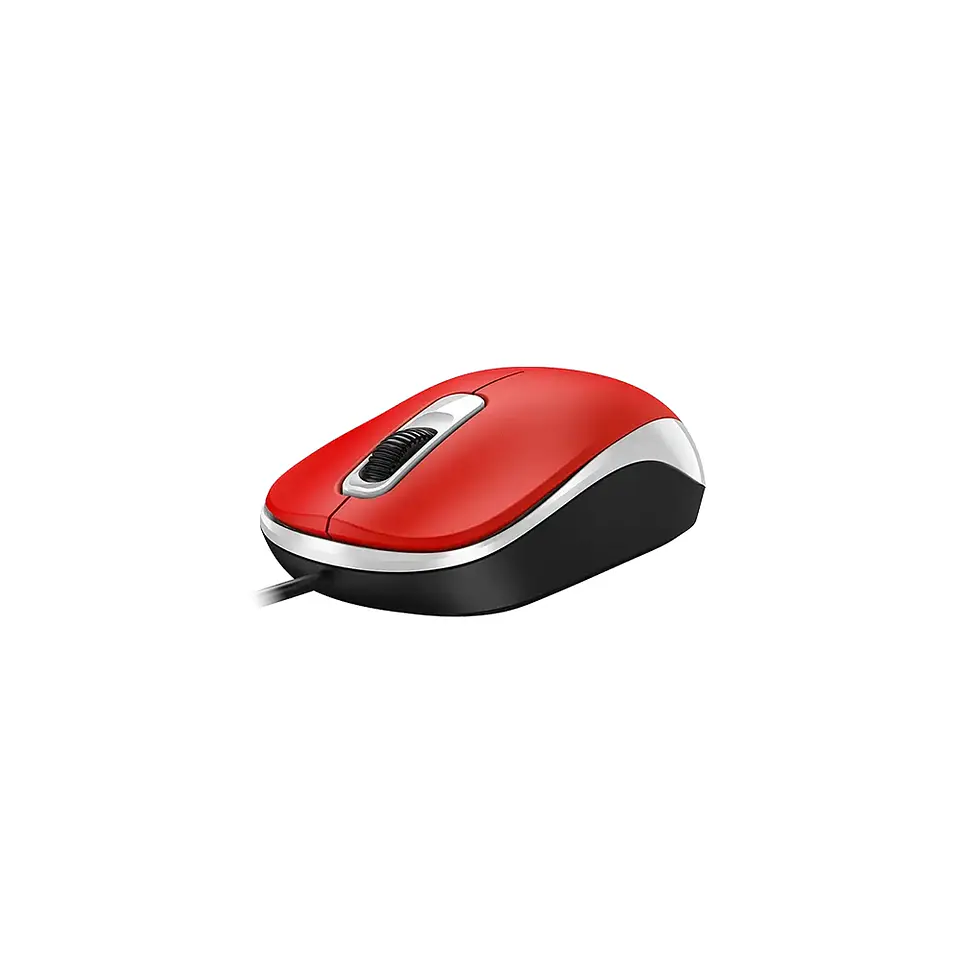 Mouse Con Cable Genius DX-110 G5, Color Rojo 2