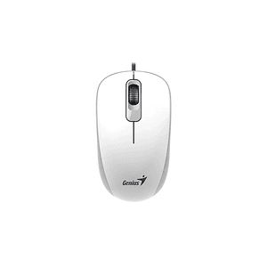 Mouse Con Cable Genius DX-110 G5, Color Blanco