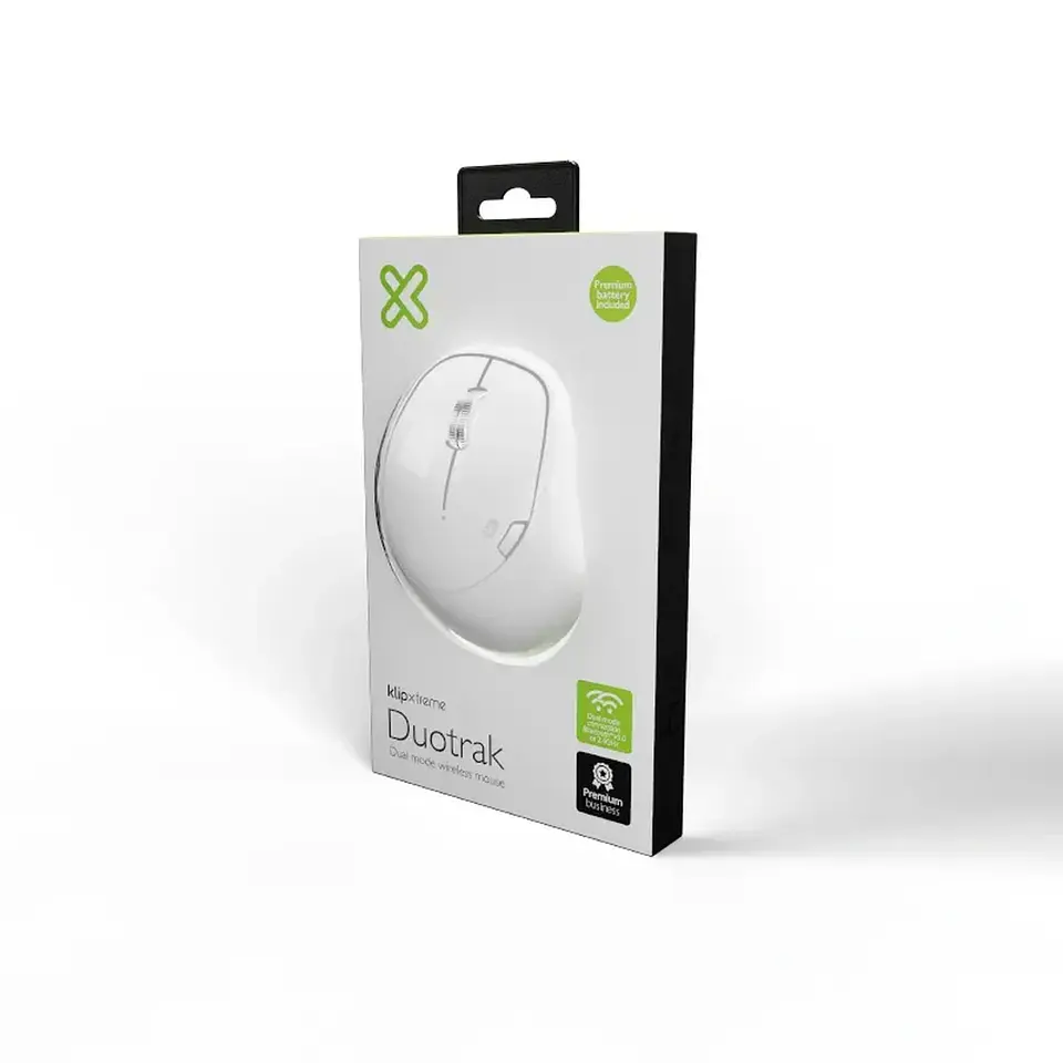 Mouse Klip Duotrak White (KMB-501WH) 1