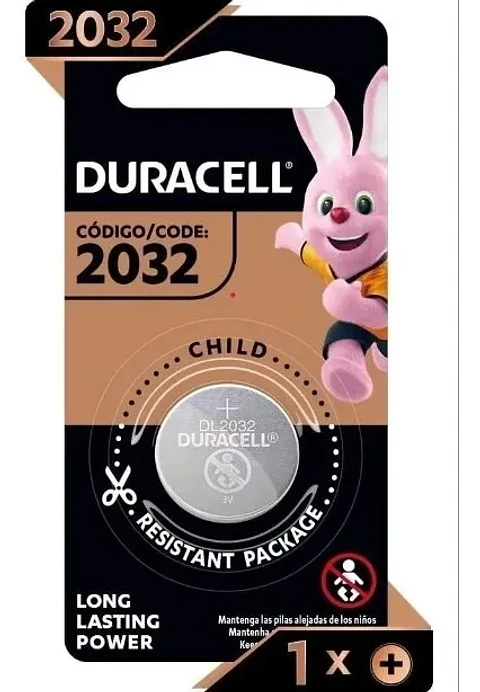 Pila de Litio Duracell 2032
