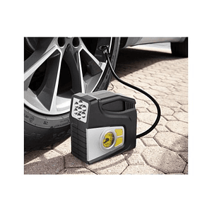 Compresor de Aire 12V 100 PSI con Luces LED de Emergencia Tecnolab