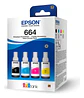 Pack Tinta Epson T664 Original (BK-C-M-Y) - Miniatura 2