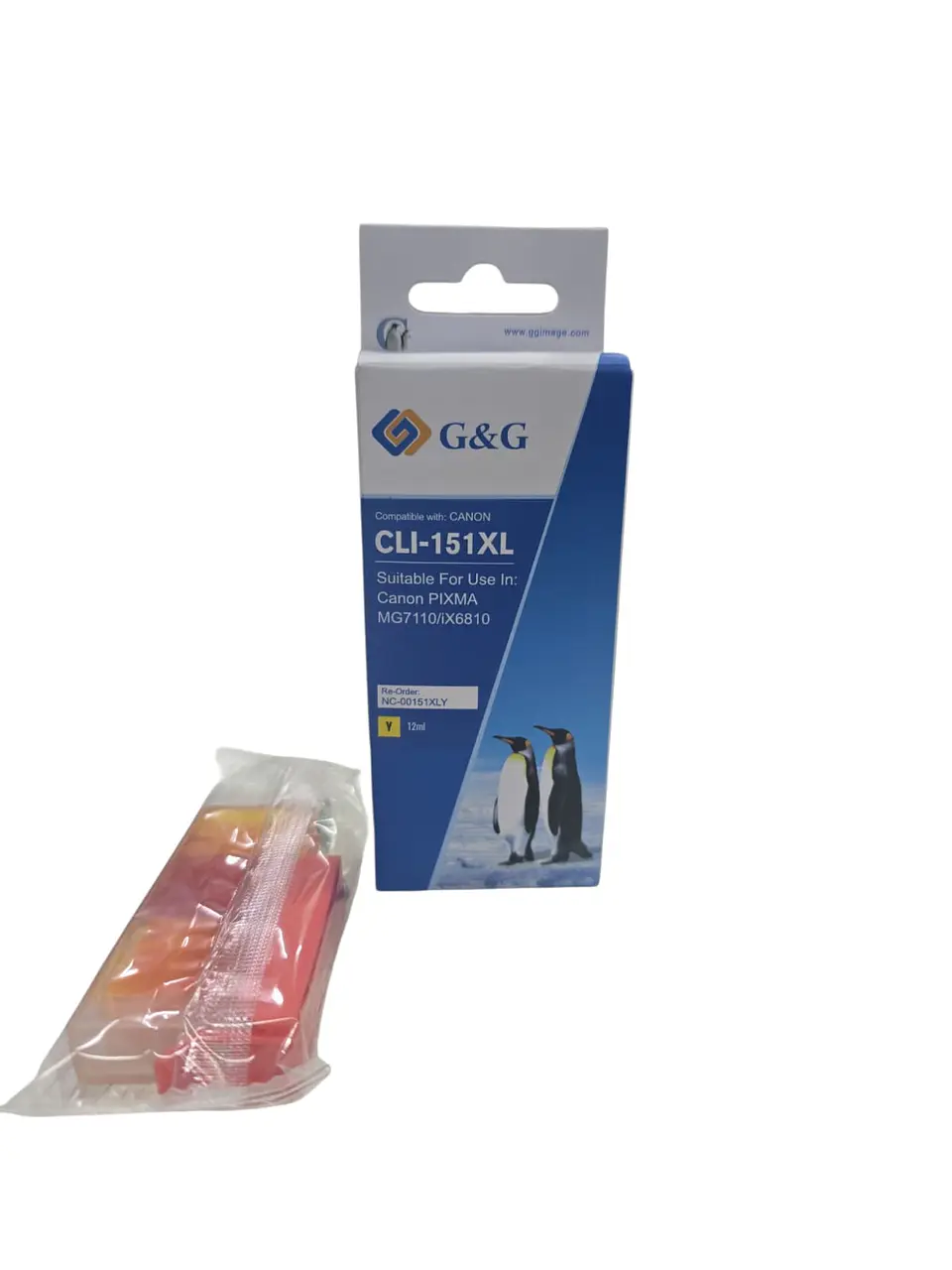 Tinta Alternativa Cli-151Xl Y G&G 2