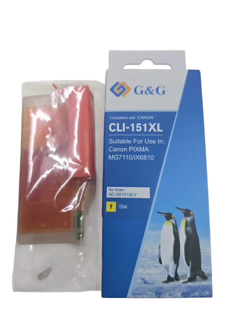 Tinta Alternativa Cli-151Xl Y G&G 3
