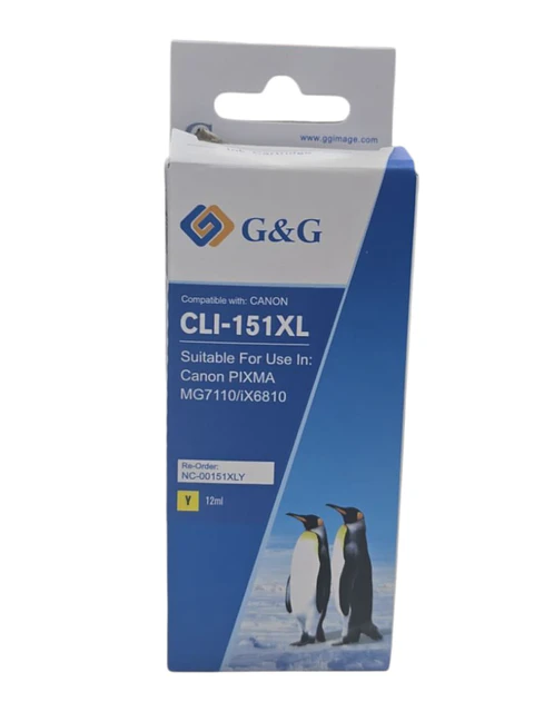 Tinta Alternativa Cli-151Xl Y G&G
