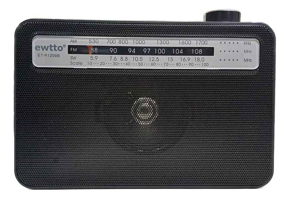 Radio Ewtto ET-R1209B AM/FM/SW/BT Recargable 1