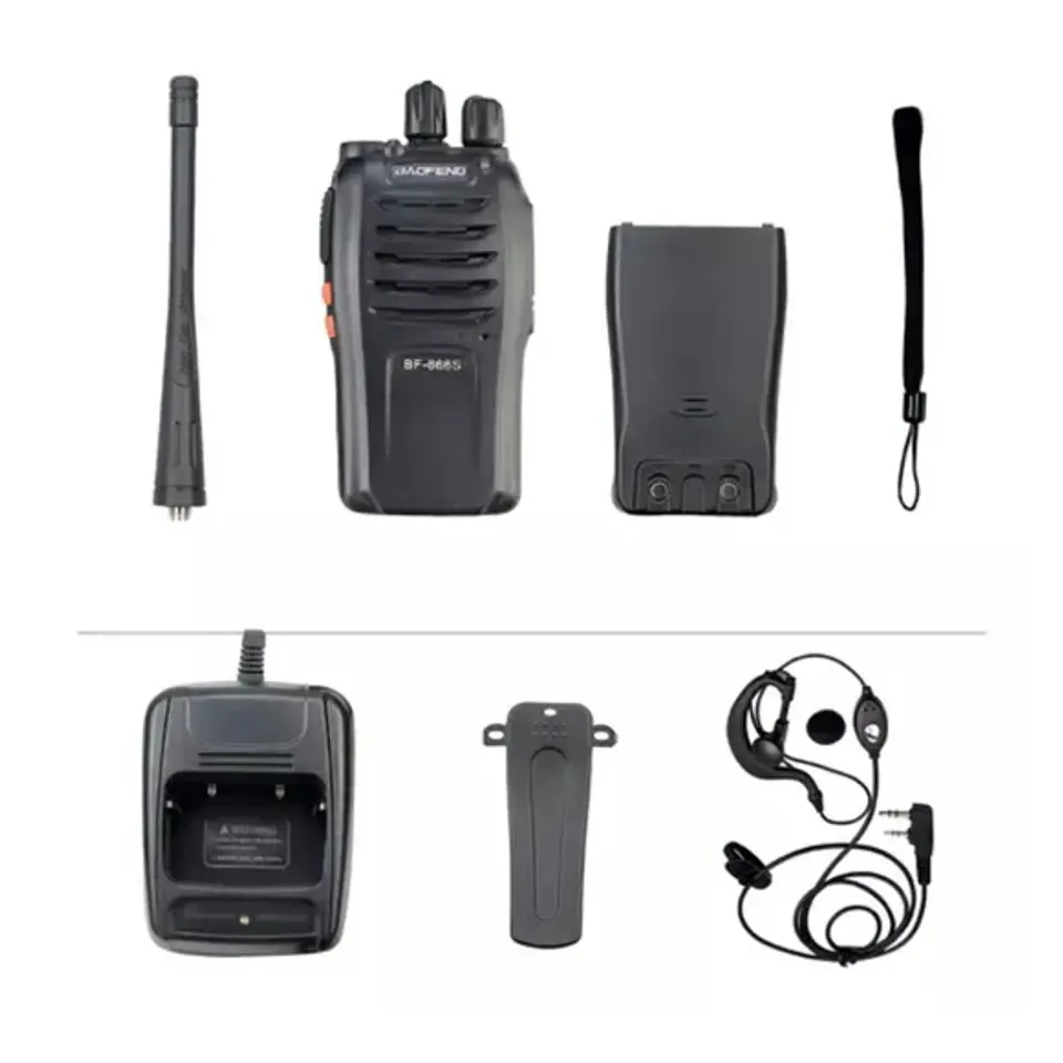 Radio Intercomunicador Baofeng BF-666S Doble 2