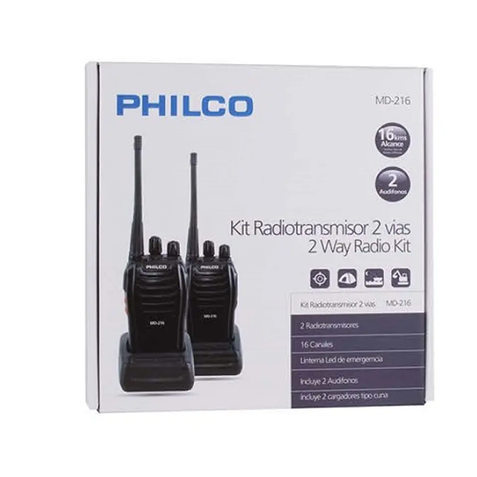 Walkie Talkie Philco MD-216 (Par) 1