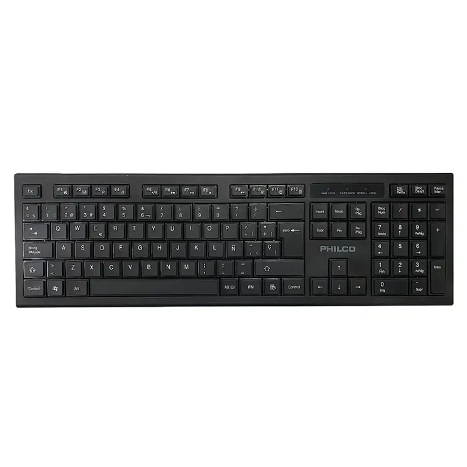 Teclado Inalámbrico W601N Philco 1