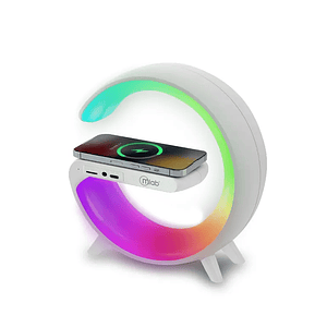 Parlante My Lil G 5 IN 1 Cargador Inalámbrico + Luz RGB