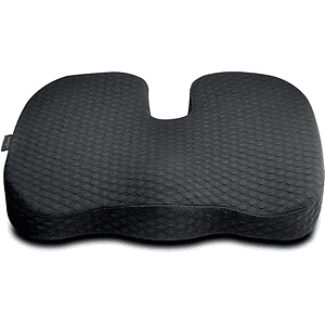 Kensington Cojín para Asiento con Gel de Enfriamiento, Negro
