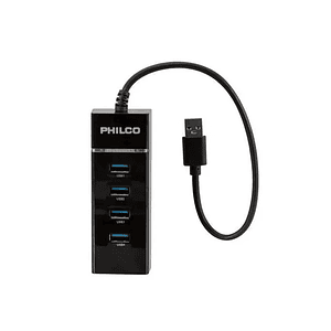 Hub USB 3.0 4 Puertos Philco
