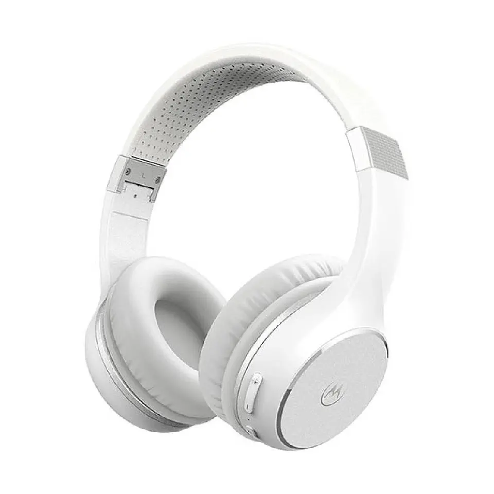 Audífonos Motorola XT220 Over-Ear Bluetooth Blanco 1