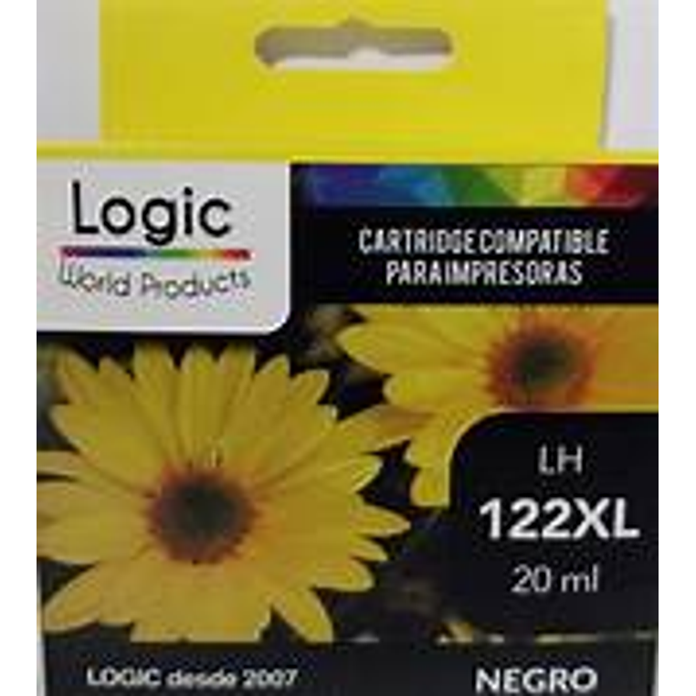 Tinta Alternativa Logic H122 Xl  BK 1