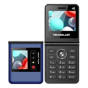 Teléfono Celular Senior 4G Adulto Mayor Dual SIM TL709 BLUE