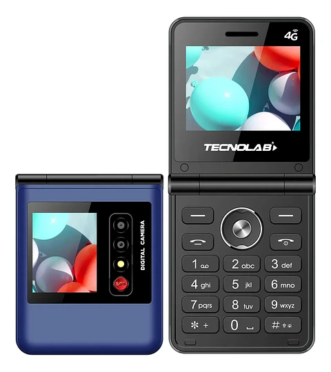 Teléfono Celular Senior 4G Adulto Mayor Dual SIM TL709 BLUE