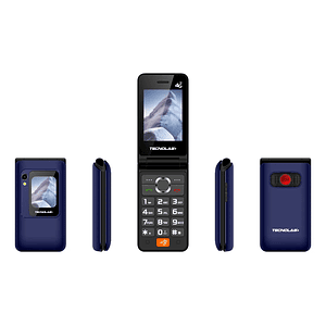 Teléfono Senior 4G 2.8/1.77 Dual SIM Tipo-C Tecnolab TL705BL  