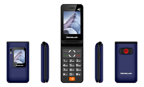 Teléfono Senior 4G 2.8/1.77 Dual SIM Tipo-C Tecnolab TL705BL  