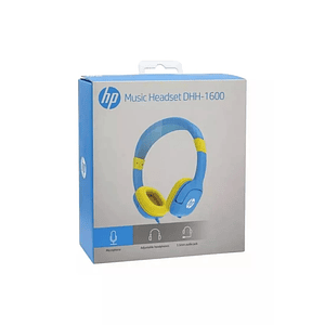 AUDIFONO MANOS LIBRES INFANTIL CELESTE DHH-1600 HP