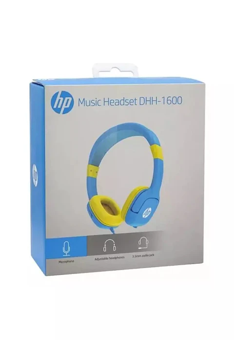 AUDIFONO MANOS LIBRES INFANTIL CELESTE DHH-1600 HP