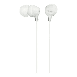 AUDIFONO CON CABLE MDR-EX15LP WHITE SONY 