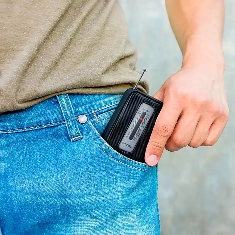 RADIO PORTATIL TAR1506 NEGRO PHILIPS 5