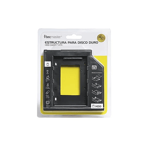 Adaptador Disco Duro 95 mm SATA SSD/HDD Tecmaster