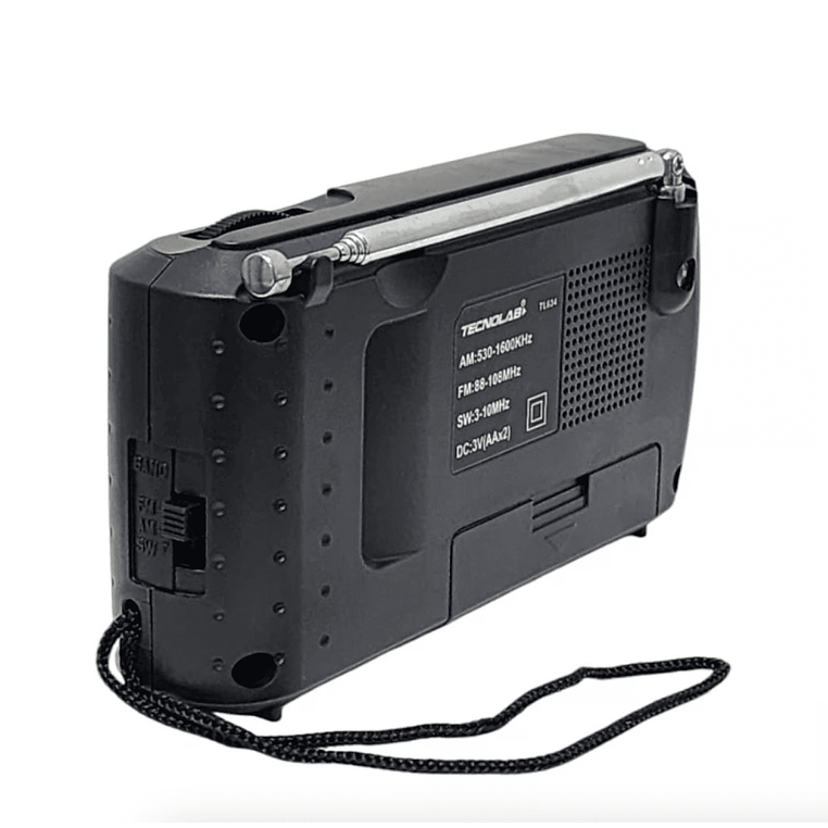 RADIO PORTATIL AM/FM TL-634 TECNOLAB 2