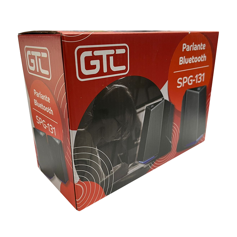 PARLANTE PC BLUETOOTH USB 2,0 SPG-131 GTC 5