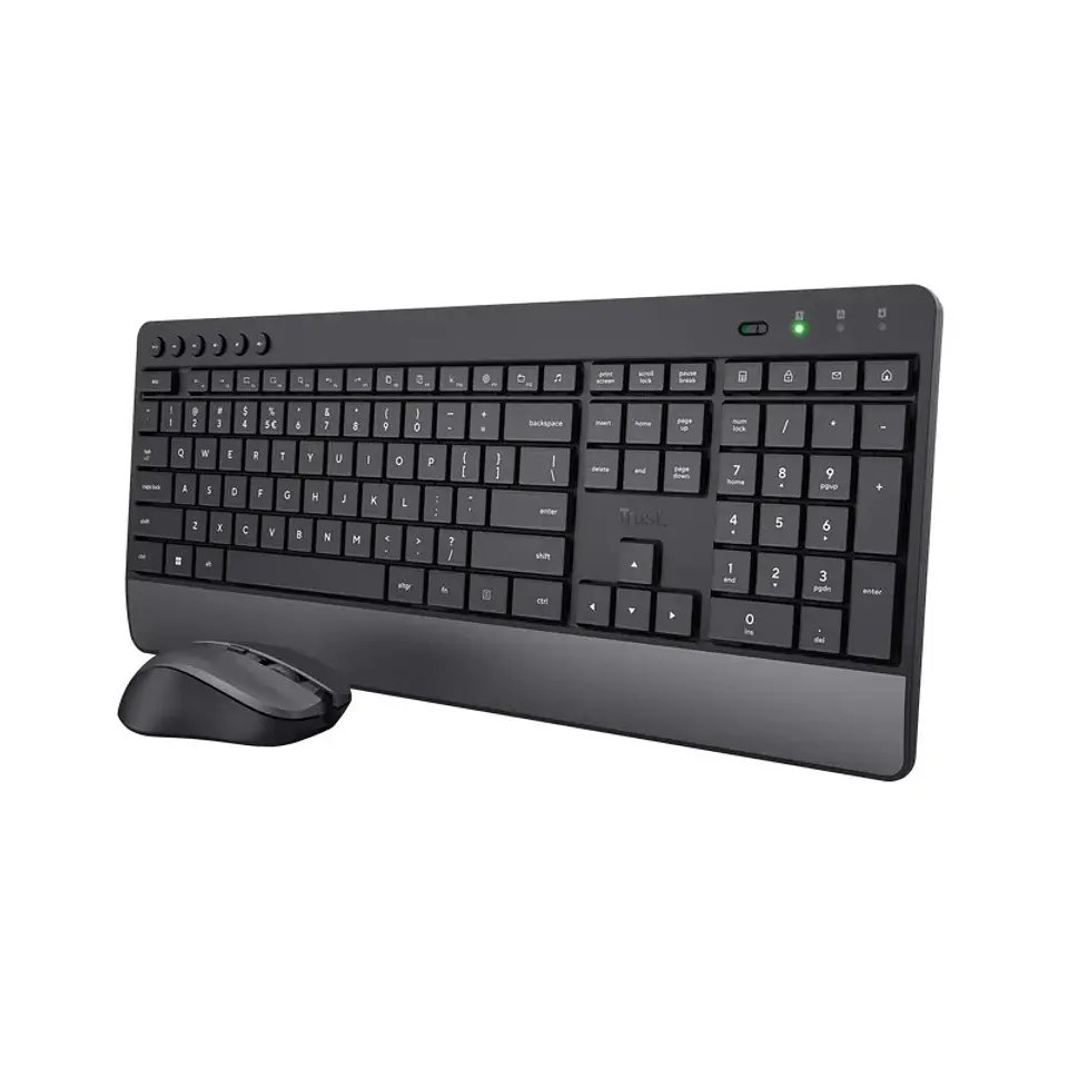 COMBO TECLADO  + MOUSE INALAMBRICO 24531 TREZO TRUST 4