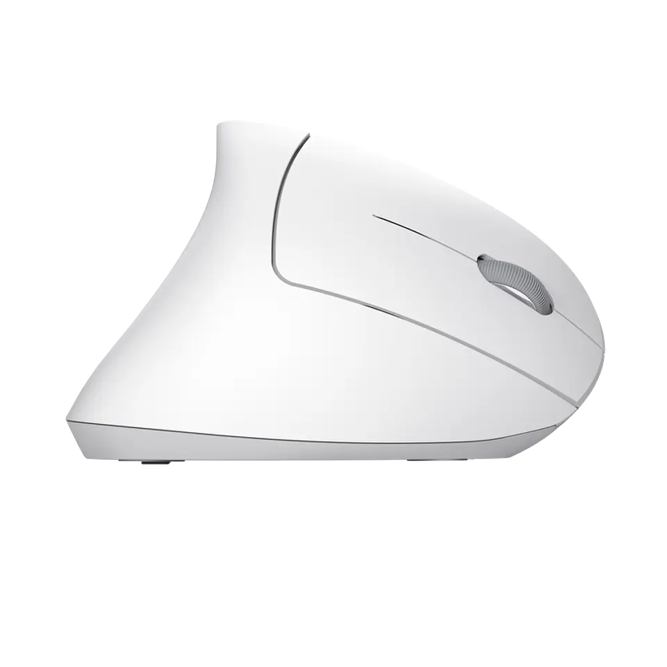MOUSE INALAMBRICO ERGONOMICO RECARGABLE 25132 BLANCO VERTO TRUST 2
