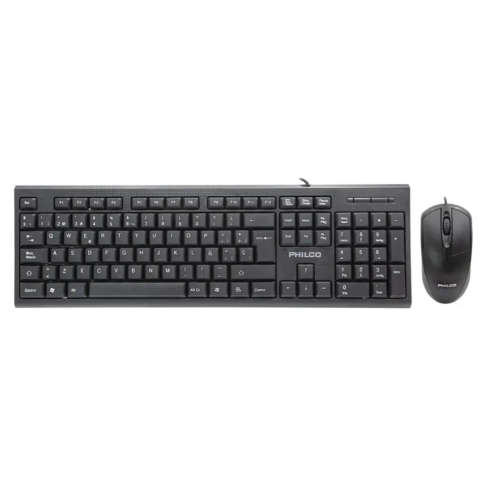 Teclado + Mouse Alambrico K4500 PHILCO 1