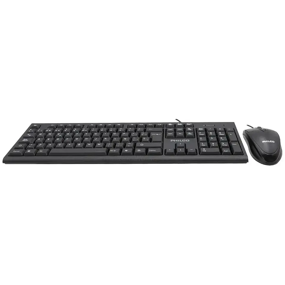 Teclado + Mouse Alambrico K4500 PHILCO 2
