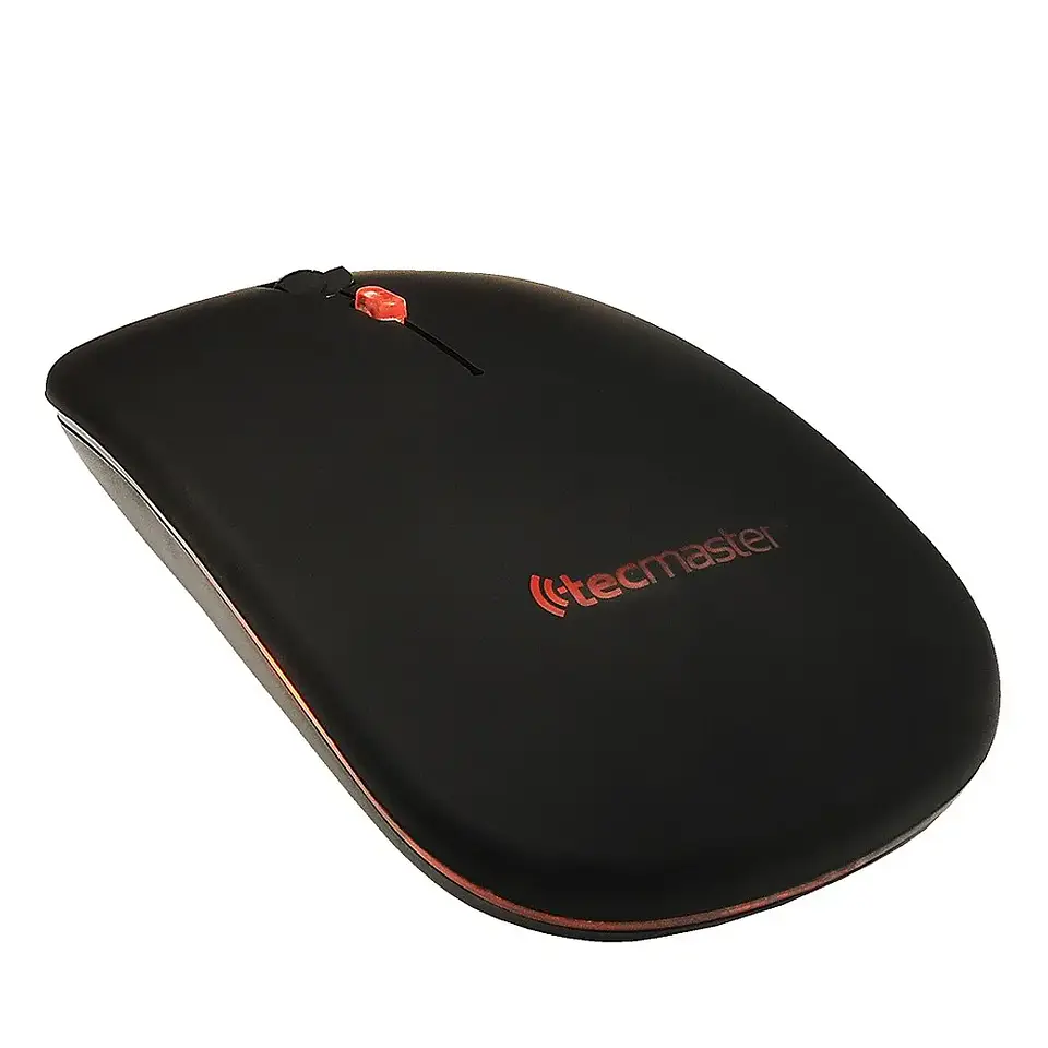 MOUSE INALAMBRICO RECARGABLE 100516 NEGRO TECMASTER 1