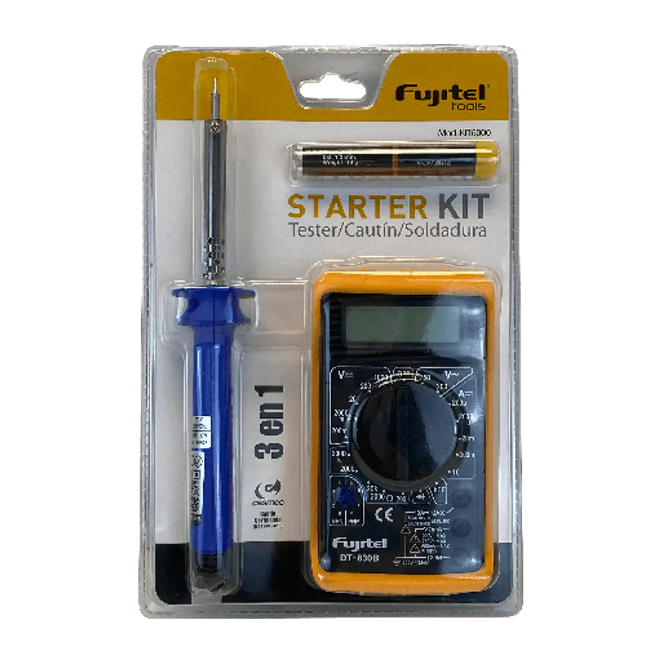 KIT6000 Fujitel – Tester y Cautín de Soldadura  1