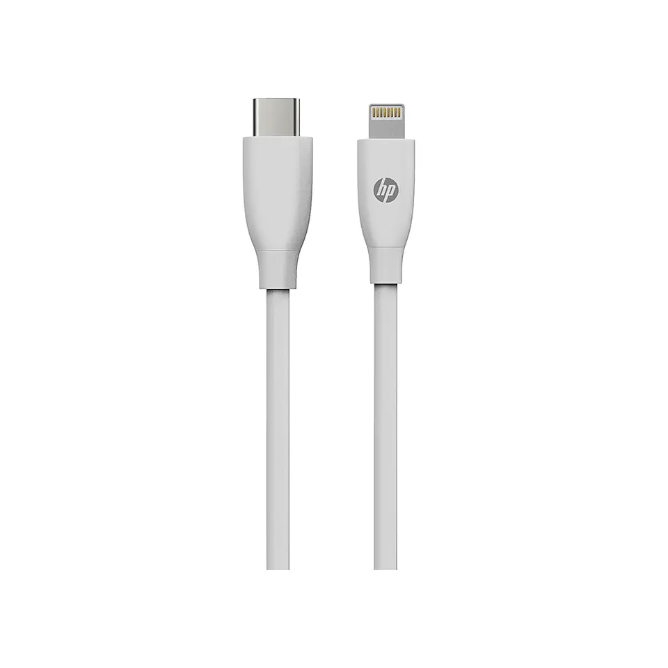 Cable HP USB a Lightning DHC‑MF102 1 m Blanco    1